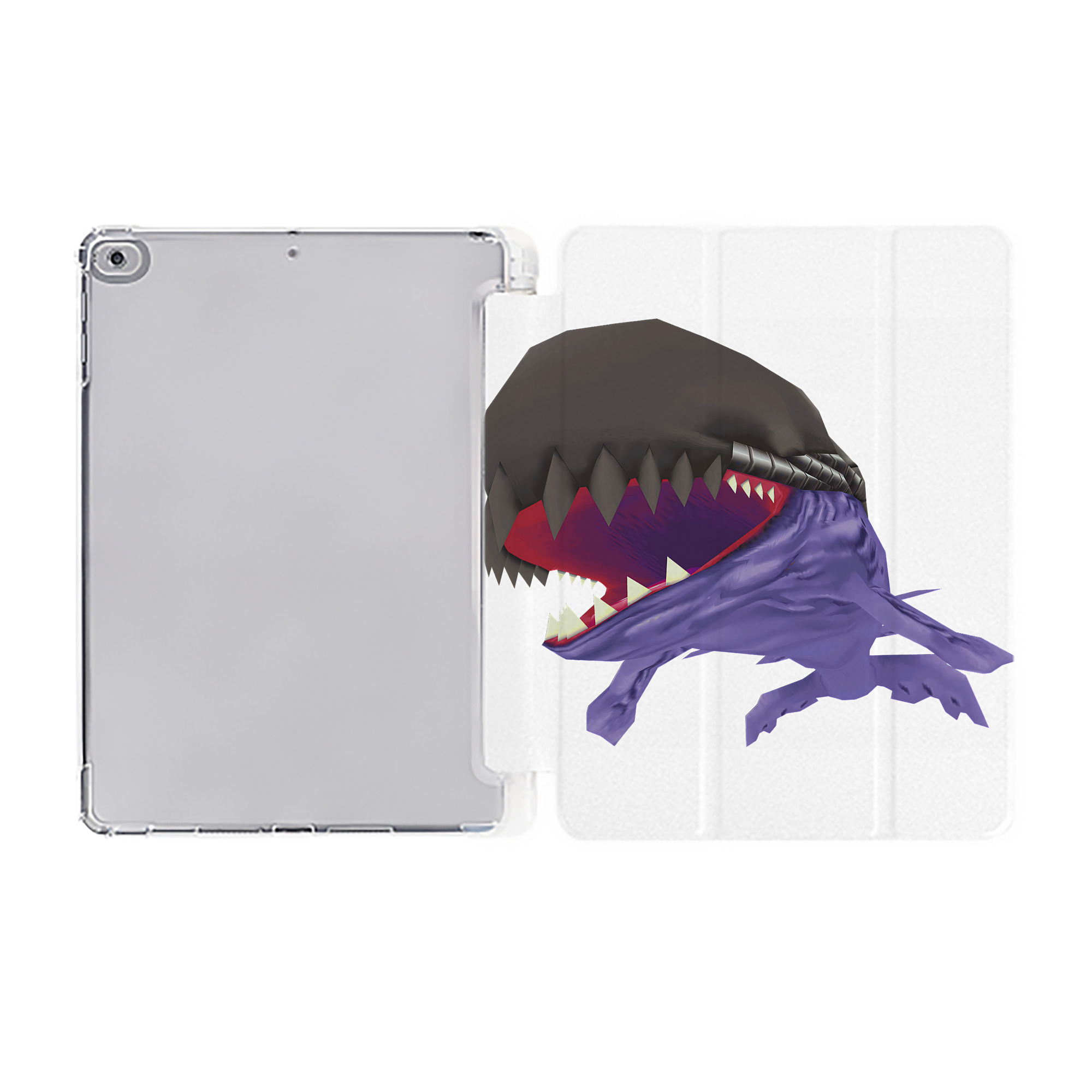 （画像用） Digimon デジタルモンスター/デジモン IPad ケース ペン収納付き 三つ折りスタンド PUレザー×シリコン 対応機種9.5/10.5/10.9インチ